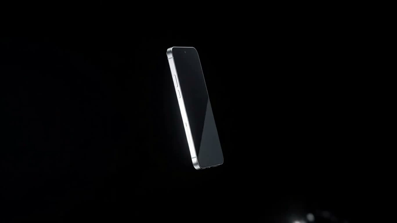 Frozen Splash: A Futuristic Phone Ad