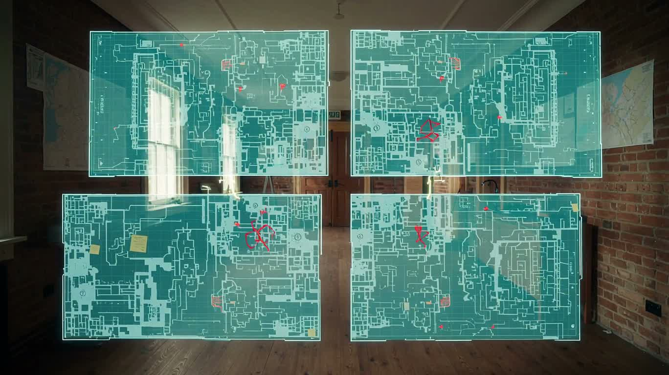 分屏妙盗筹备蒙太奇 — AI video creation