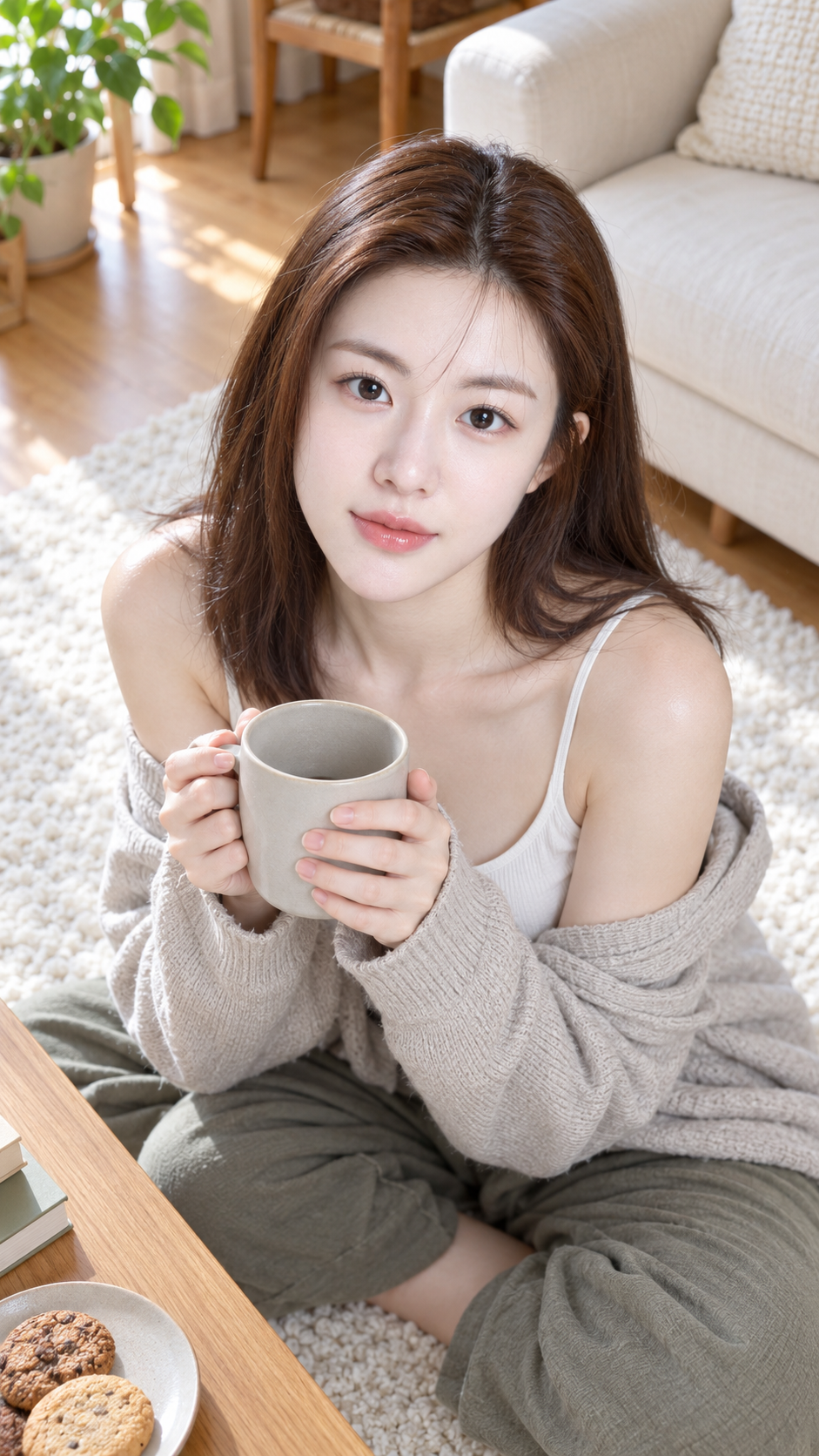 暖居捧杯
