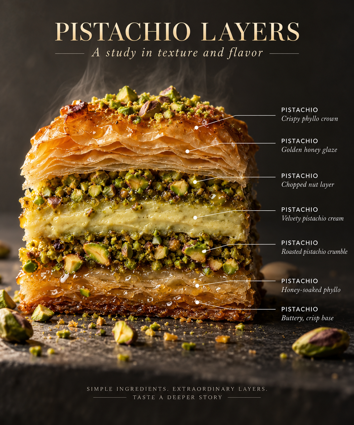 电影级美食精细剖面解构图 — AI image creation