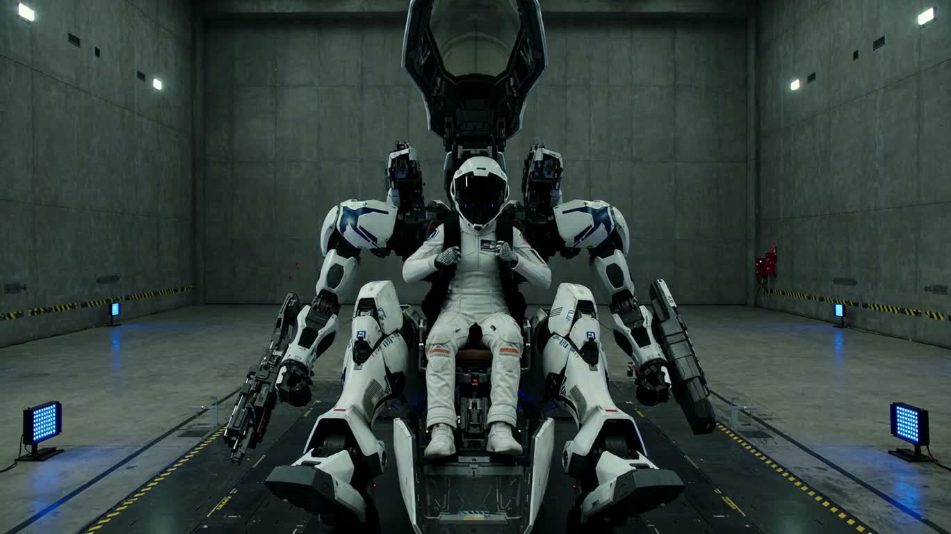 Déploiement du mecha — AI video creation