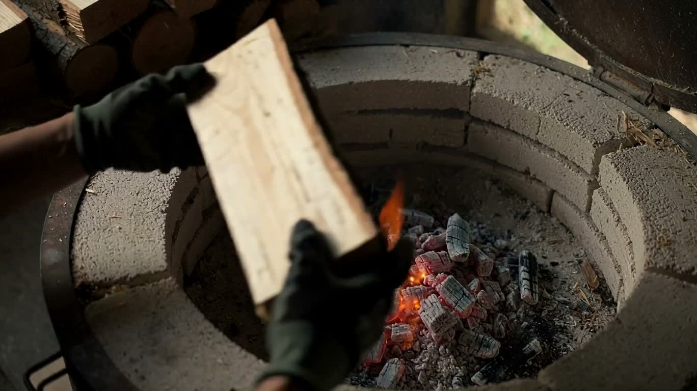 Kiln Fire and Woodcraft — AI video creation