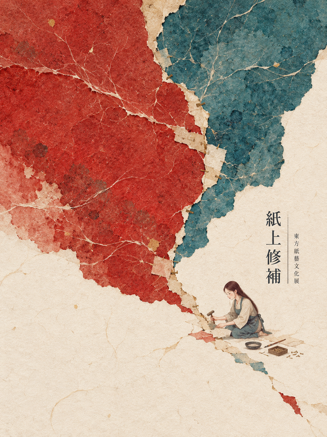 紙上修補：東方手作文化海報
