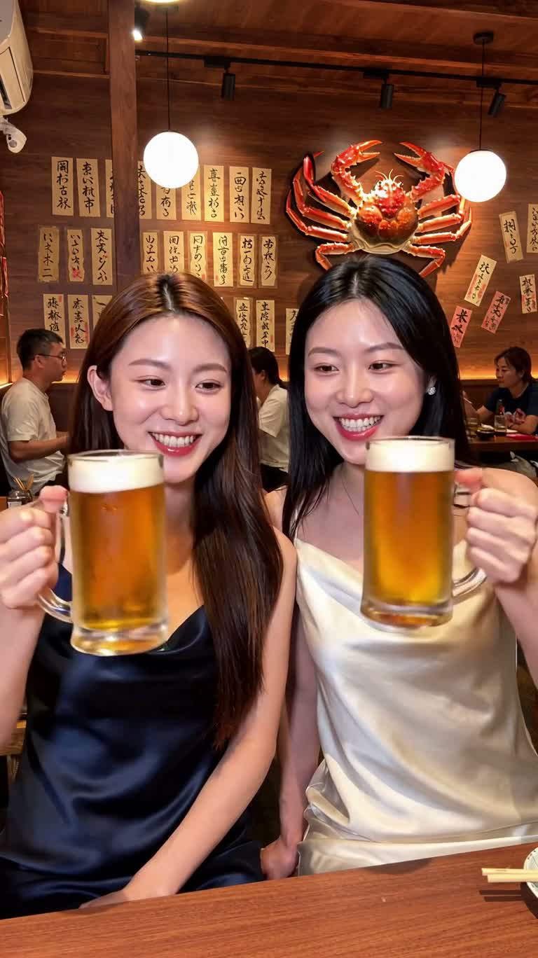 Cheers and Laughter at the Izakaya