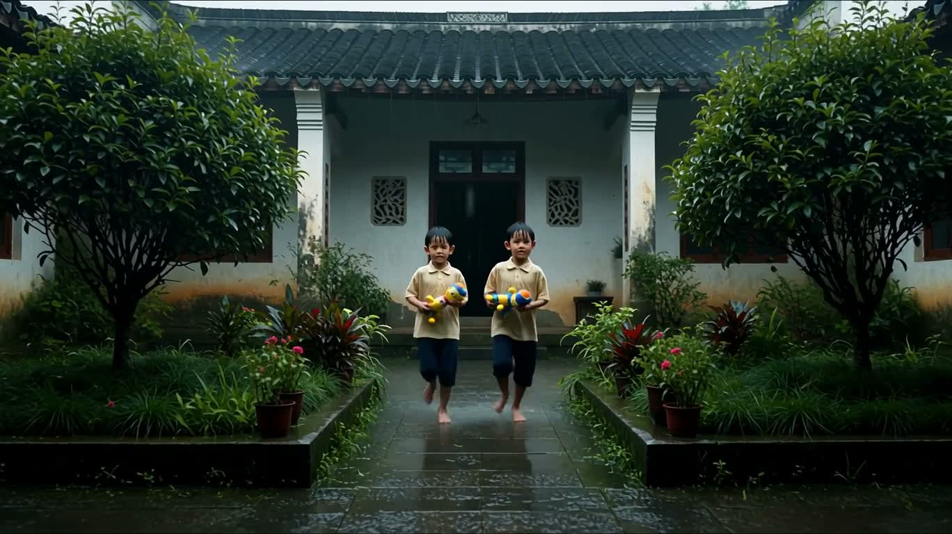 雨季河畔的记忆与秘密 — AI video creation