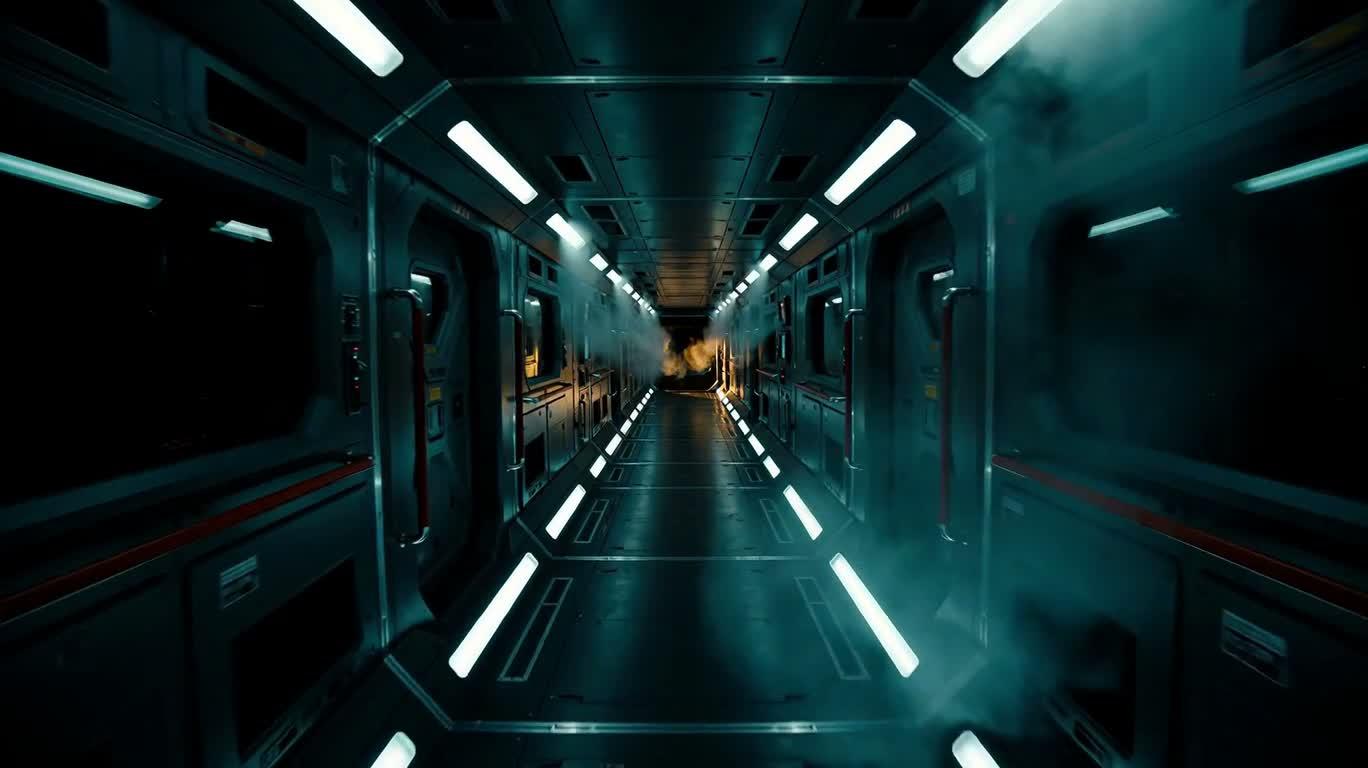 星际观景走廊 — AI video creation