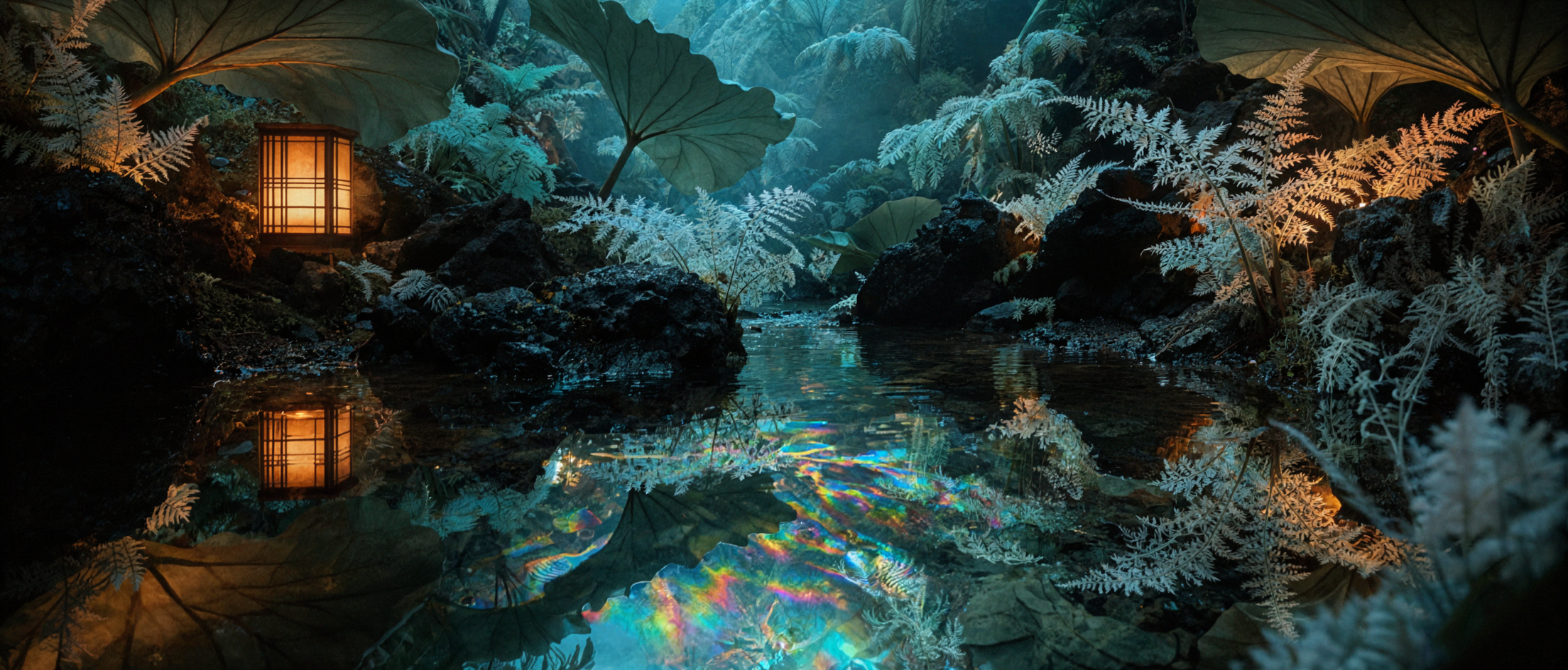 水晶蕨谷 · 电影写实 — AI image creation