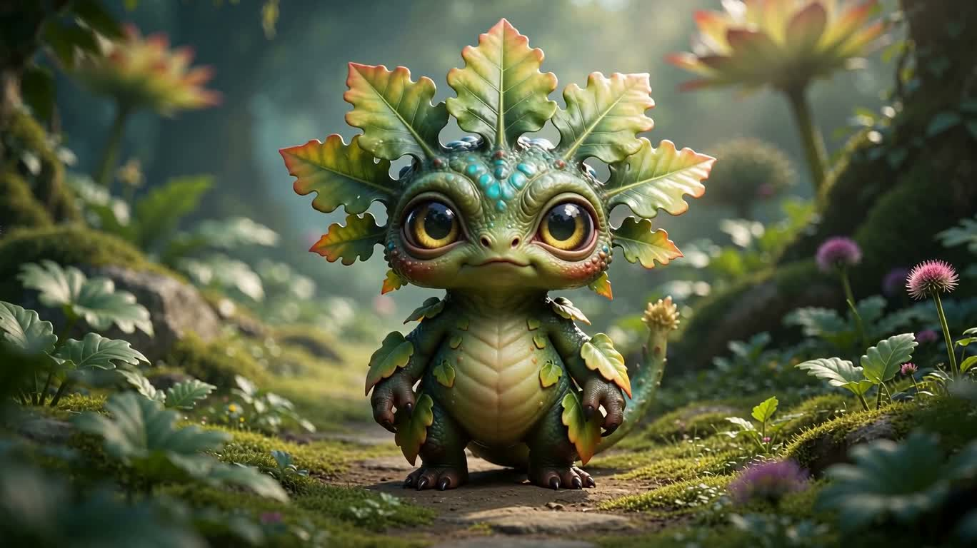 Alien Leaf-Arm Plant Spirit