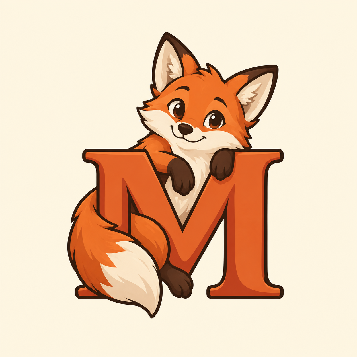 文字と卡通動物が絡み合うイラスト — AI image creation