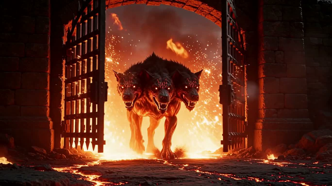 Three-Headed Hellhound
