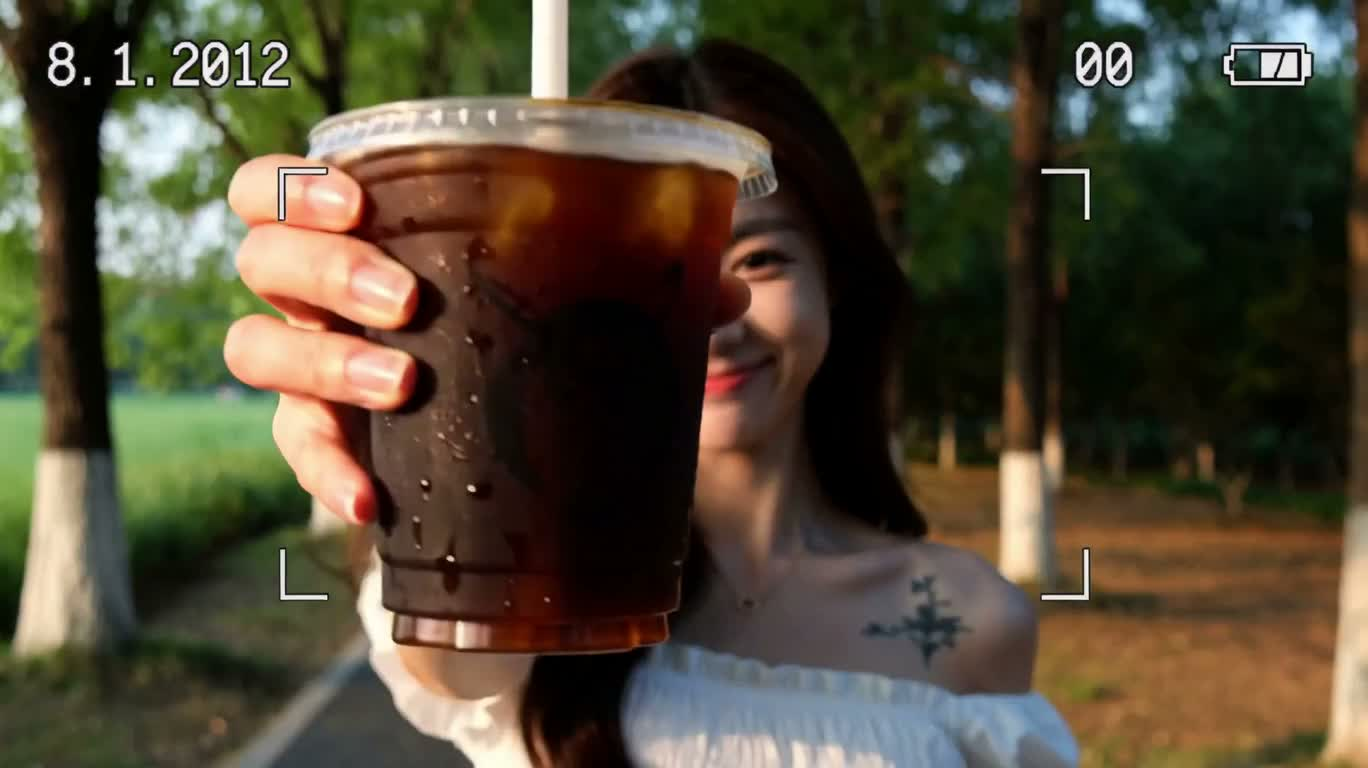 阳光公园里的夏日回忆 — AI video creation
