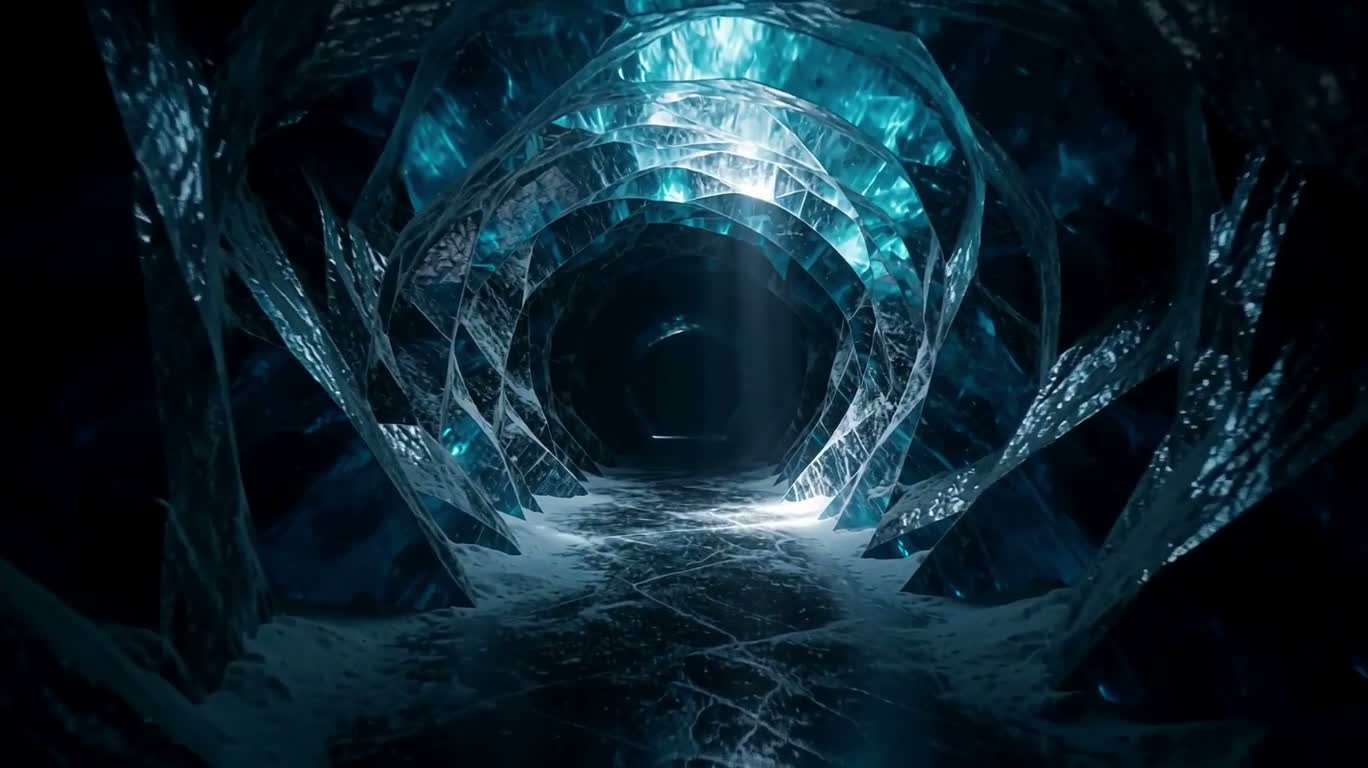 冰晶深渊之心 — AI video creation