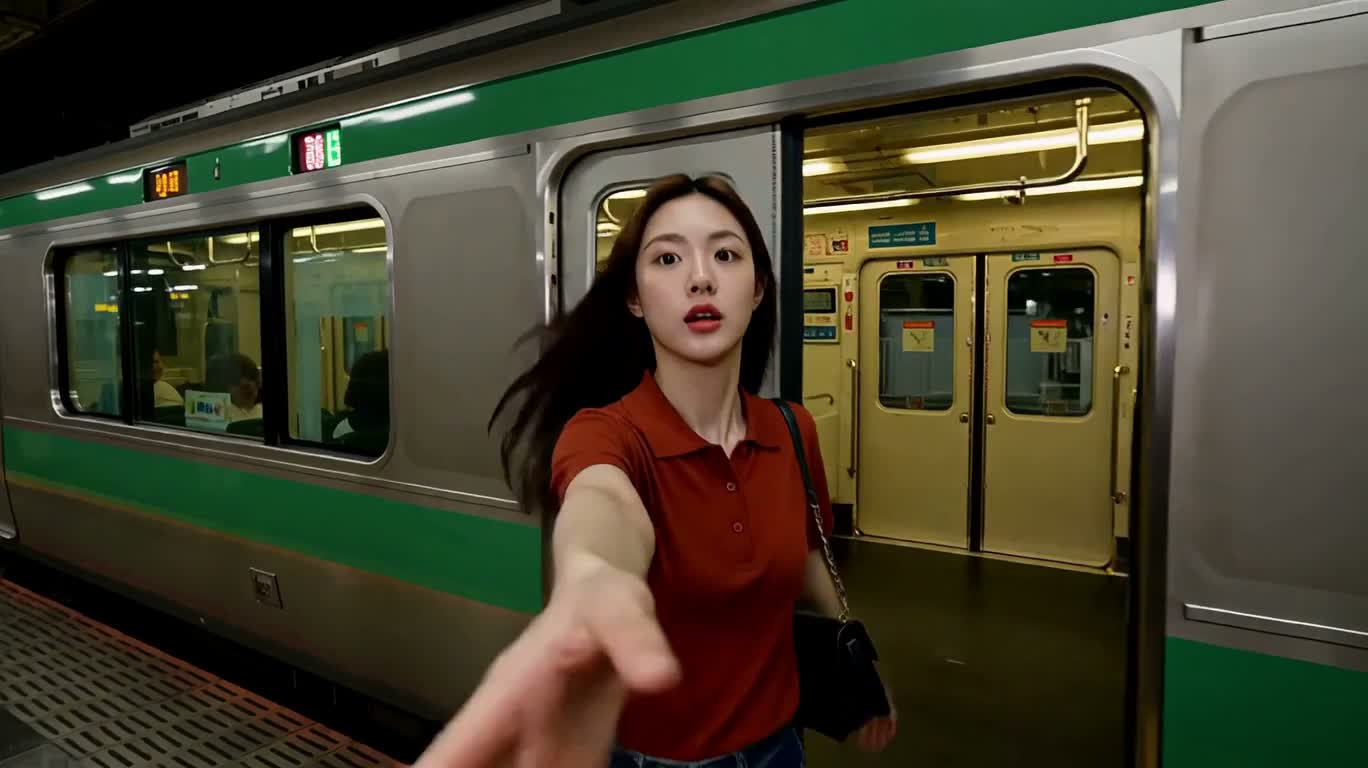 日本日常约会:从月台到夕阳 — AI video creation