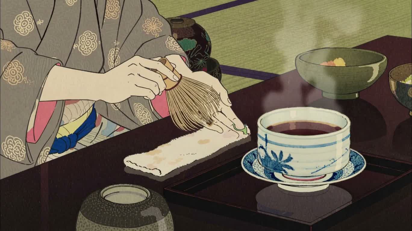 Ukiyo-e Tea Ceremony — AI video creation
