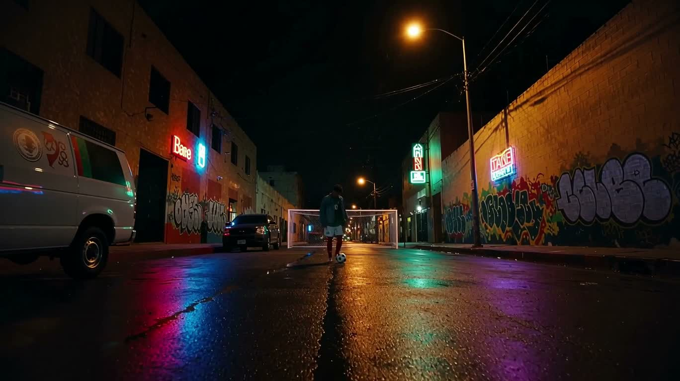 街头即世界杯 — AI video creation