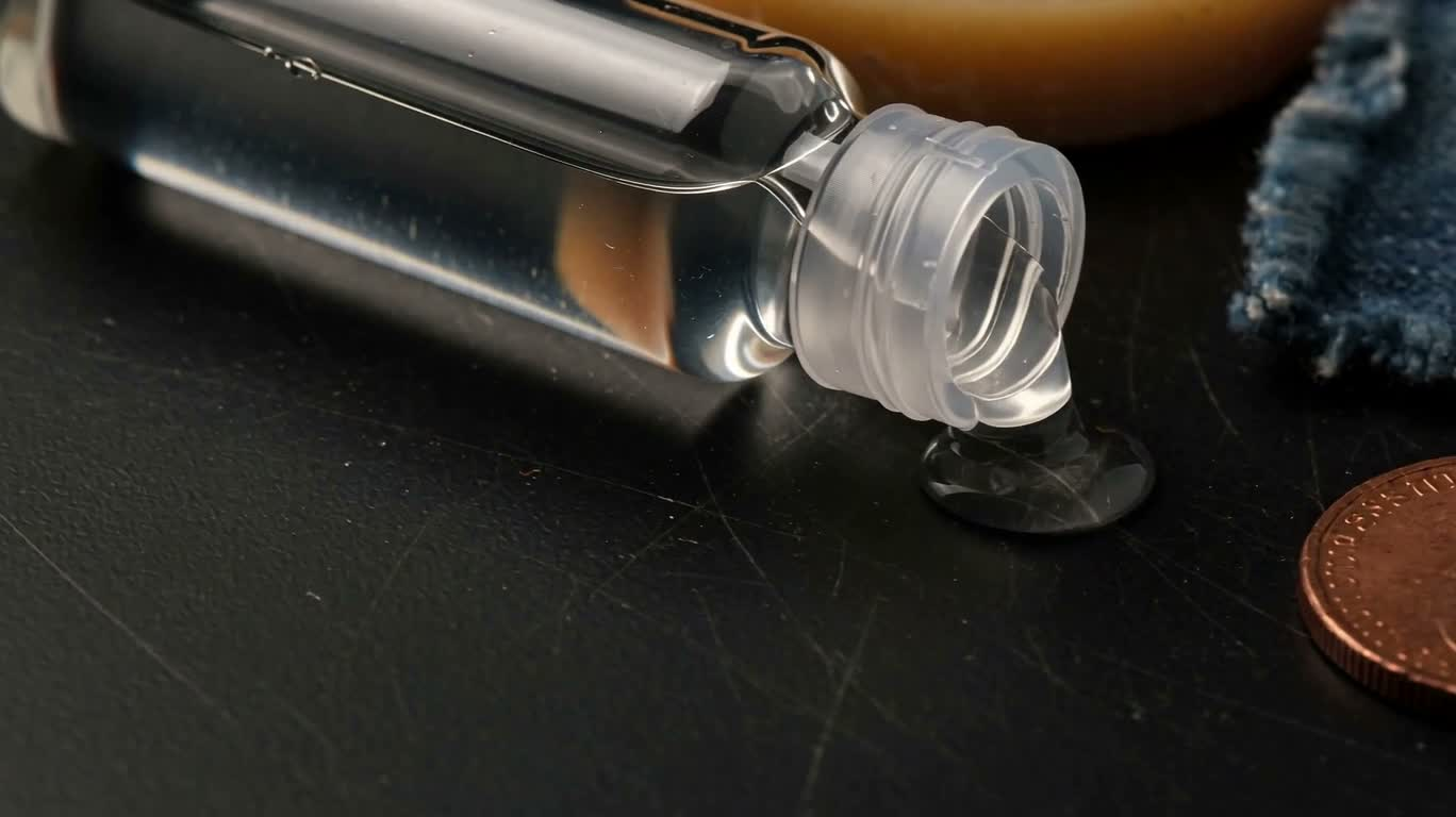 Vi chất liệu của glycerin và đồ vật cũ