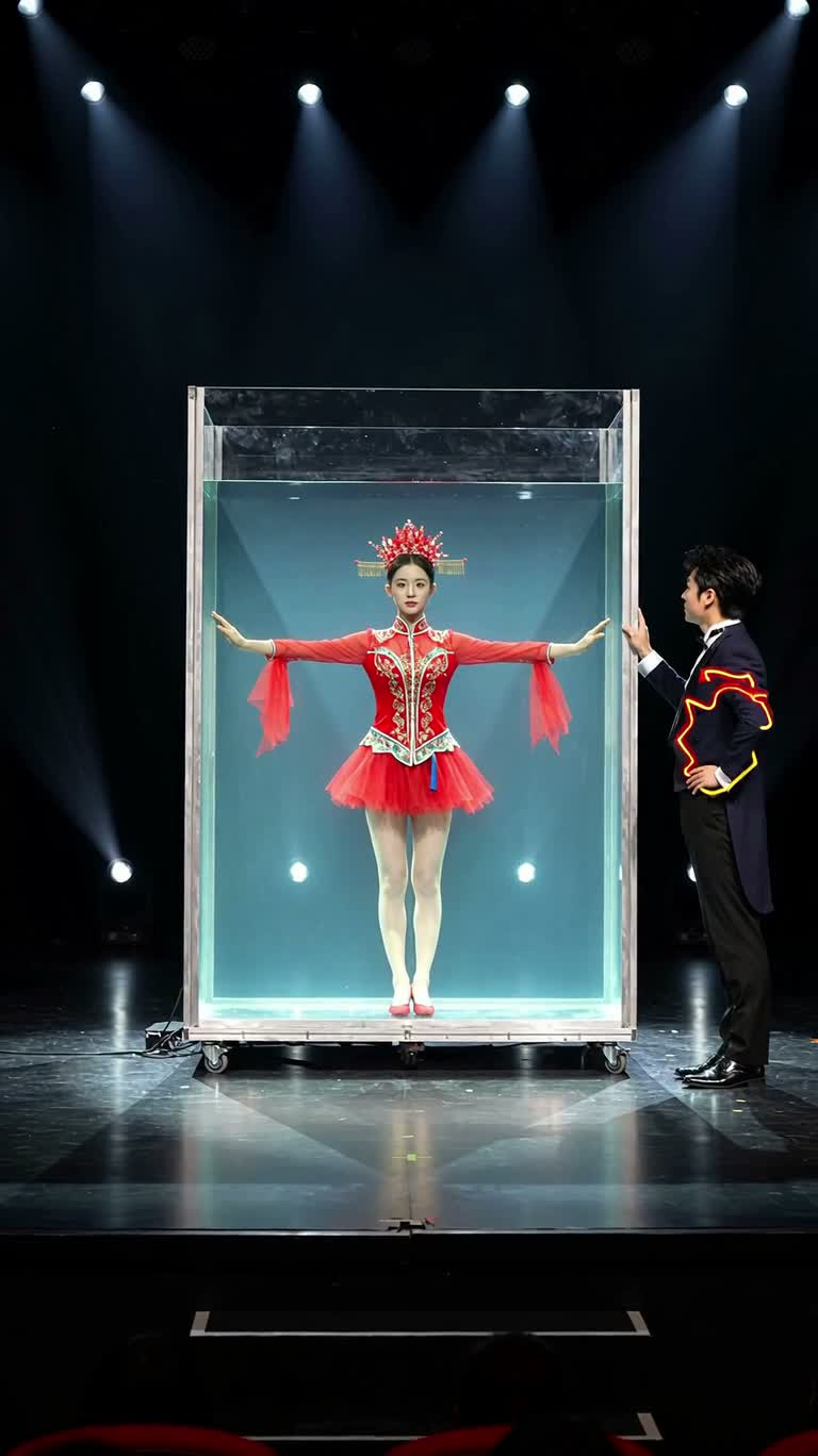 마술사의 수조 변신 환술