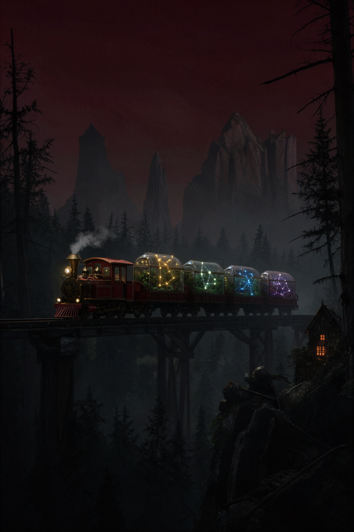 蛍火列車 · ファンタジーコンセプト — AI image creation