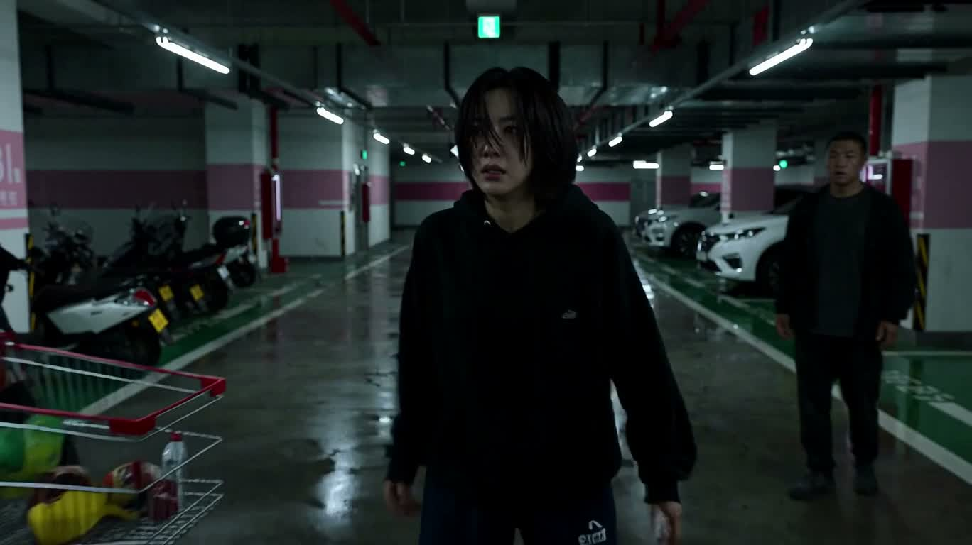 雨夜车库的反击 — AI video creation