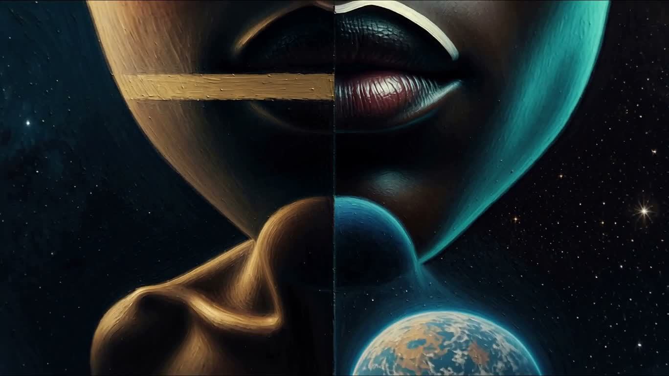宇宙認識の幻影の鍵 — AI video creation