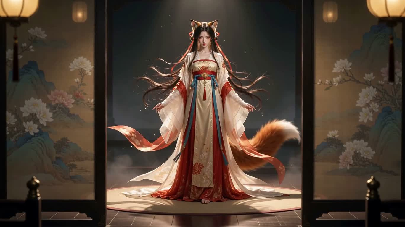 狐灵现身 — AI video creation