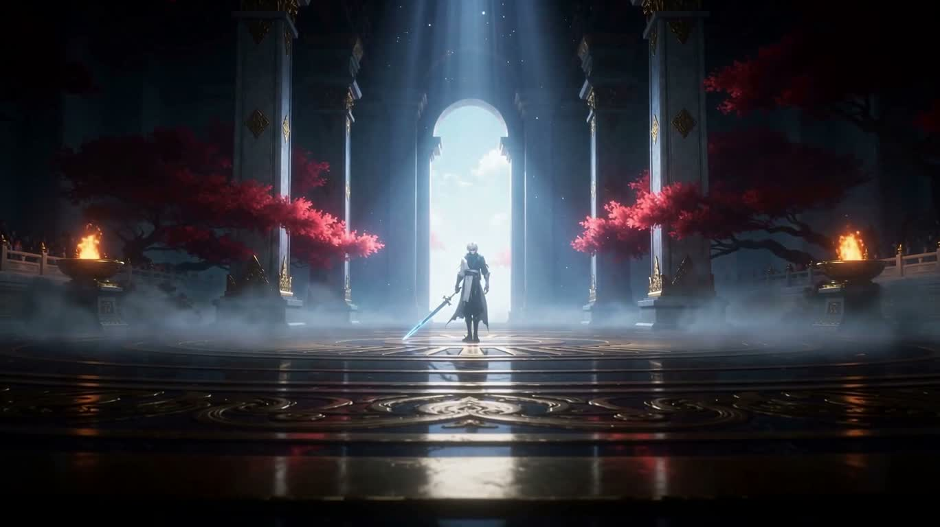 The White-Haired Mage of the Sacred Realm