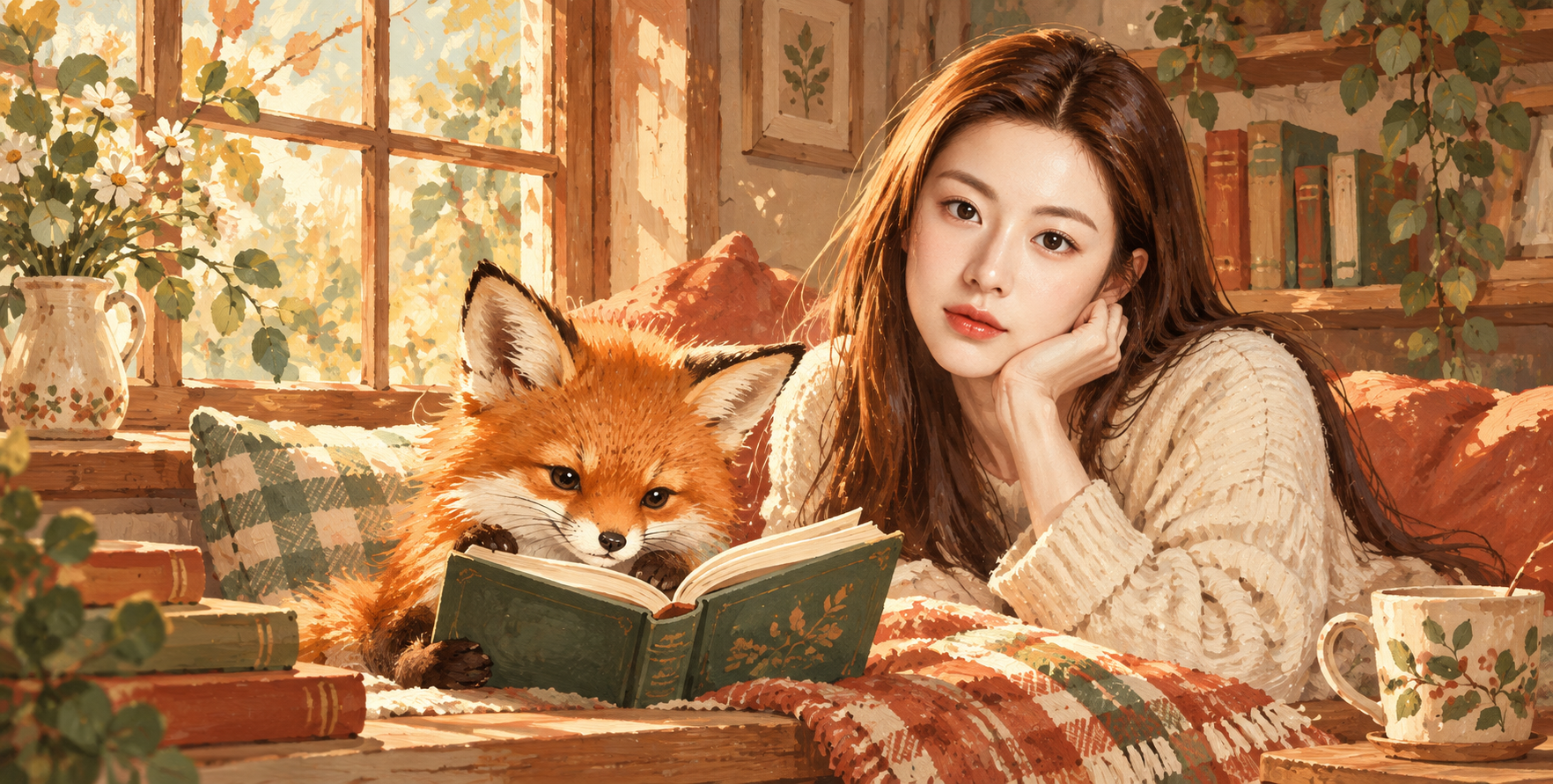 可定制主题与风格的原创插画模板 — AI image creation