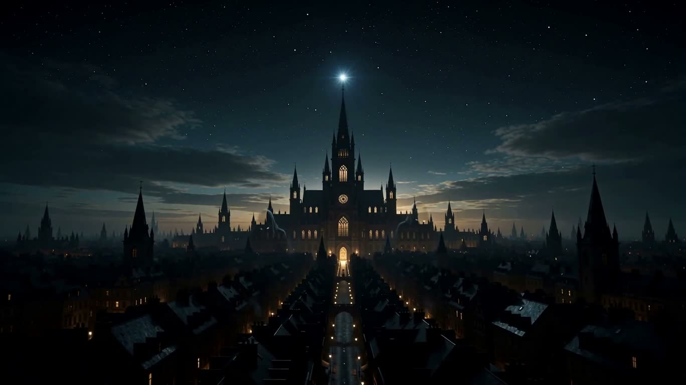 Starlit Veins of the Hidden City