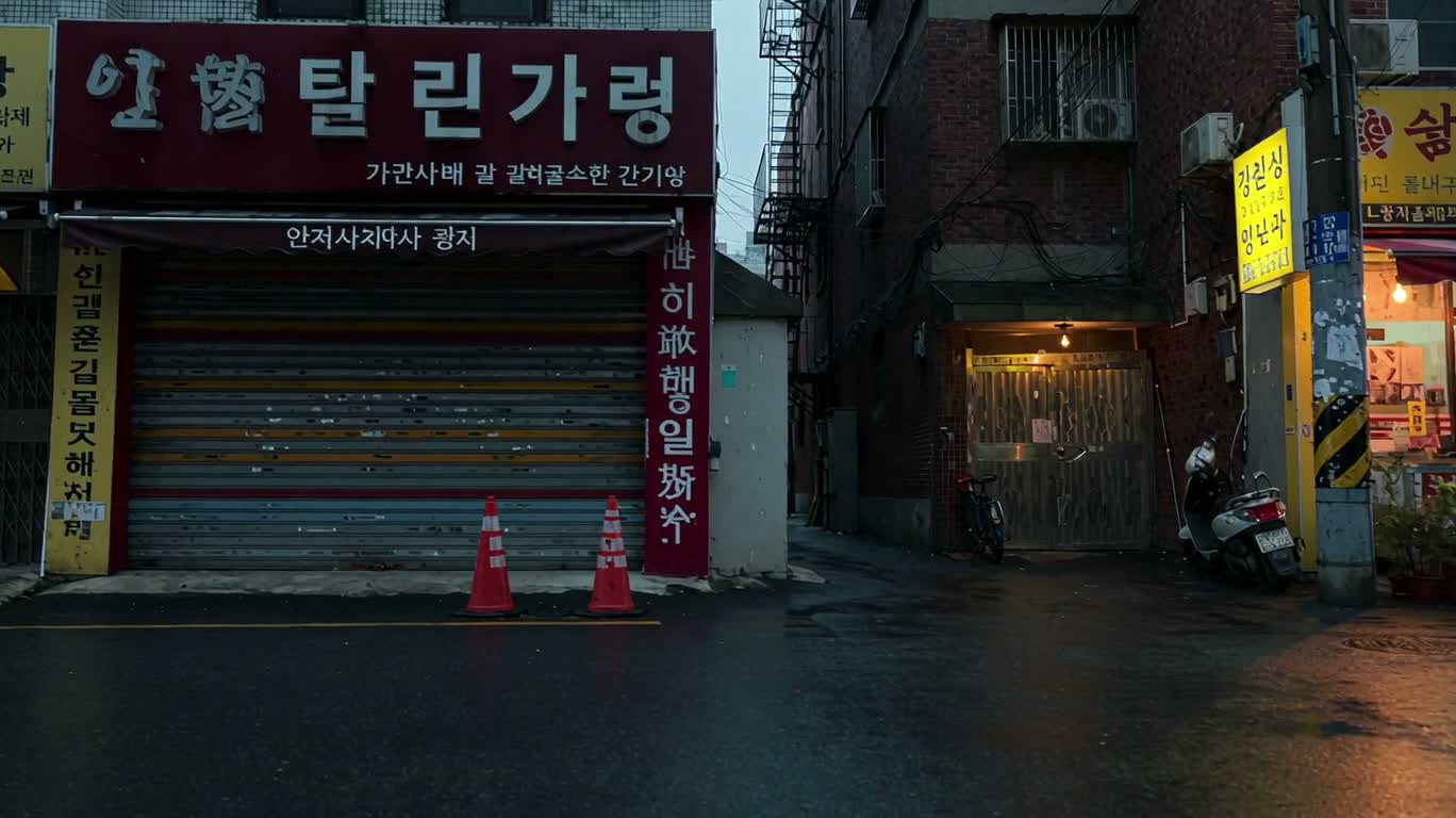 雨夜巷战:逃离追捕 — AI video creation