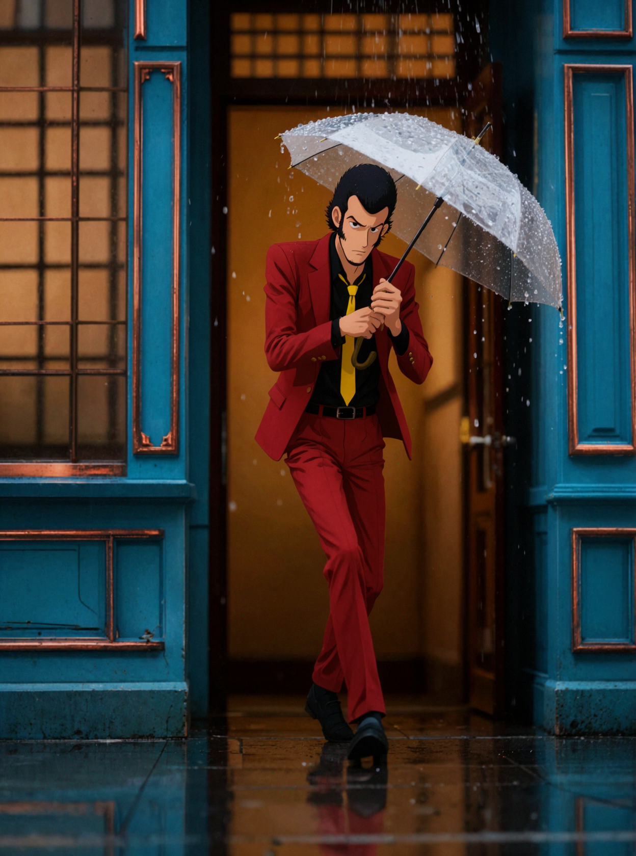 Lupin III · Crossing Umbrellas · Tilt-Shift