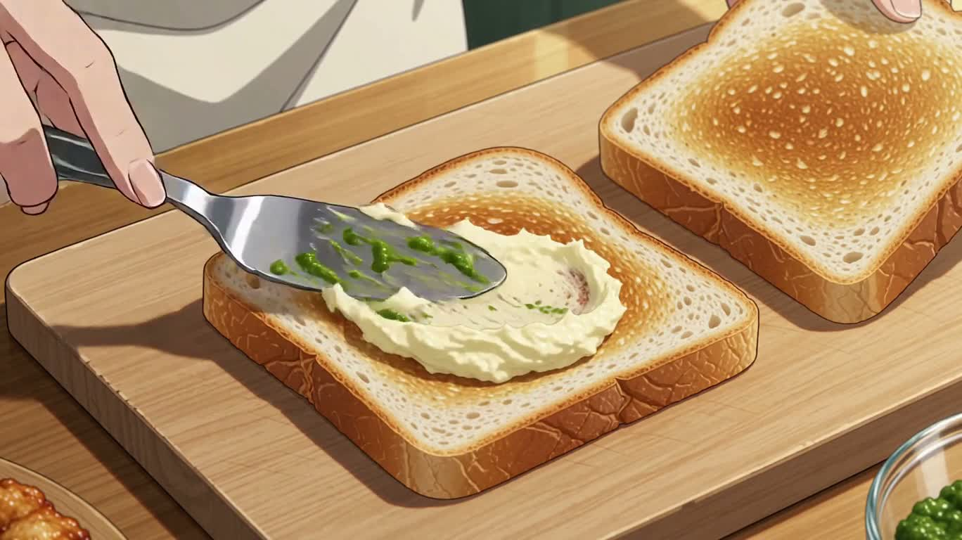 따스한 햇살 바삭 샌드위치