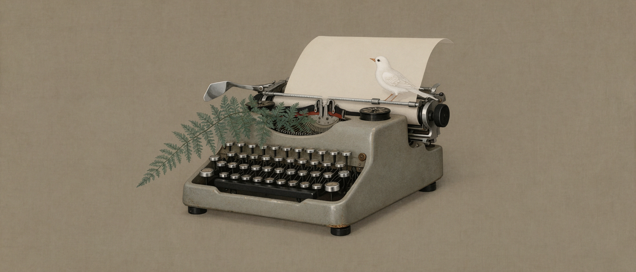 Machine à écrire botanique · Gongbi de la dynastie Song — AI image creation