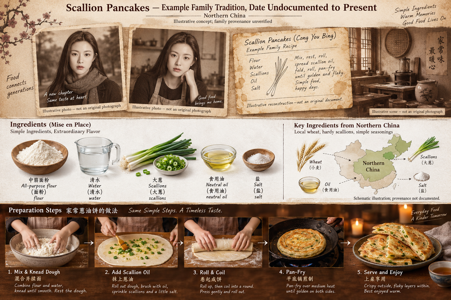 파전 가족 전승 전시판