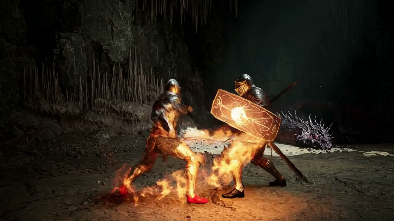 龙穴骑士决斗 — AI video creation