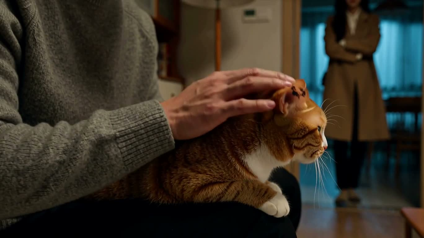 带猫离家的温柔时刻 — AI video creation