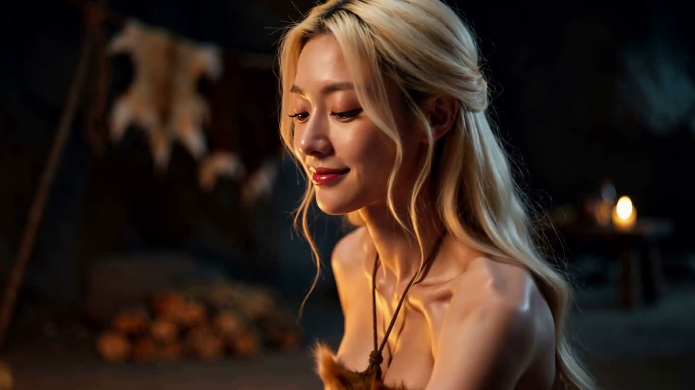 모닥불 동굴 속 커피 타임