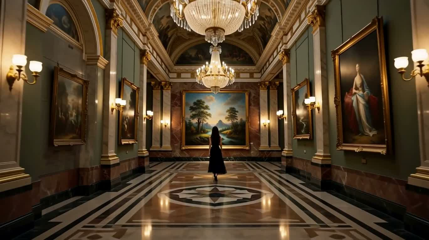 穿越活画的奇幻旅程 — AI video creation