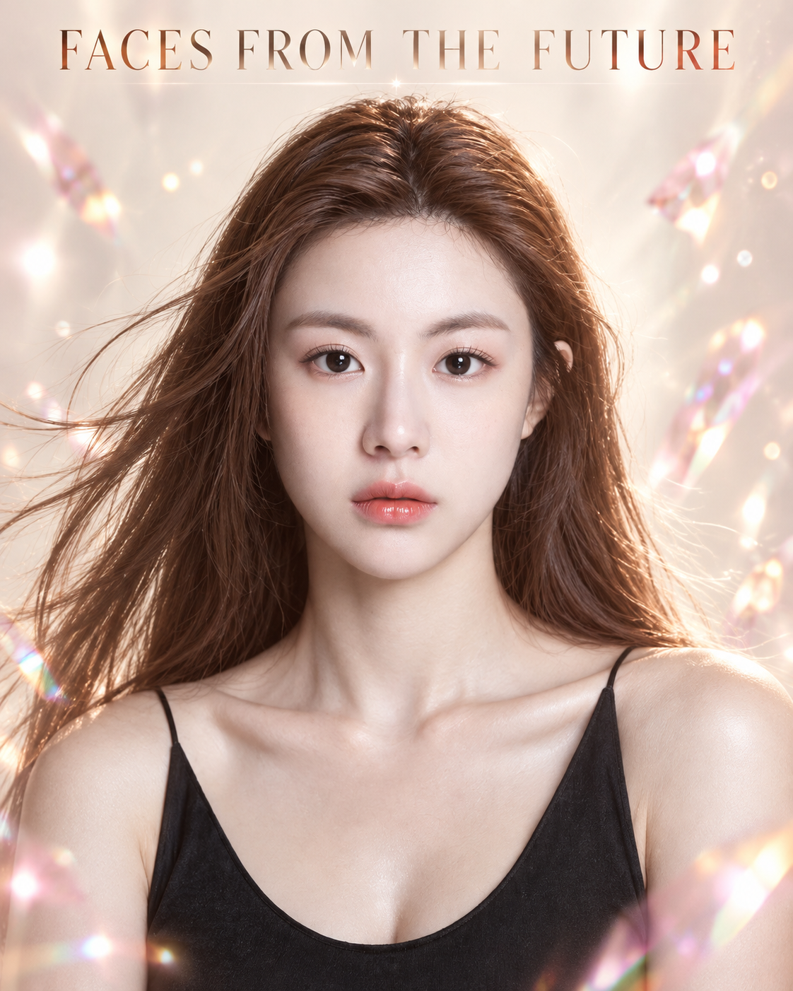未来面孔科技美妆人像系列 — AI image creation