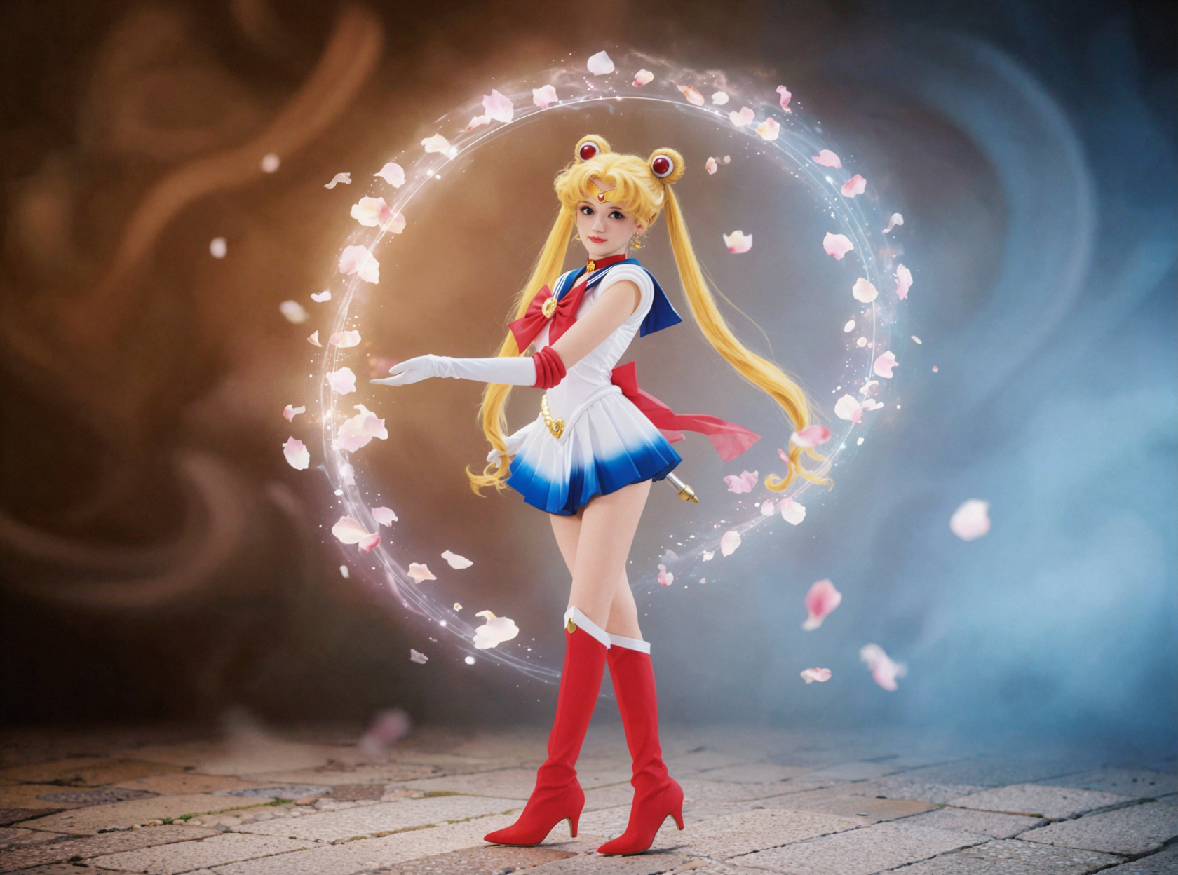 セーラームーン・星環の旋舞・旧レンズのスワール
