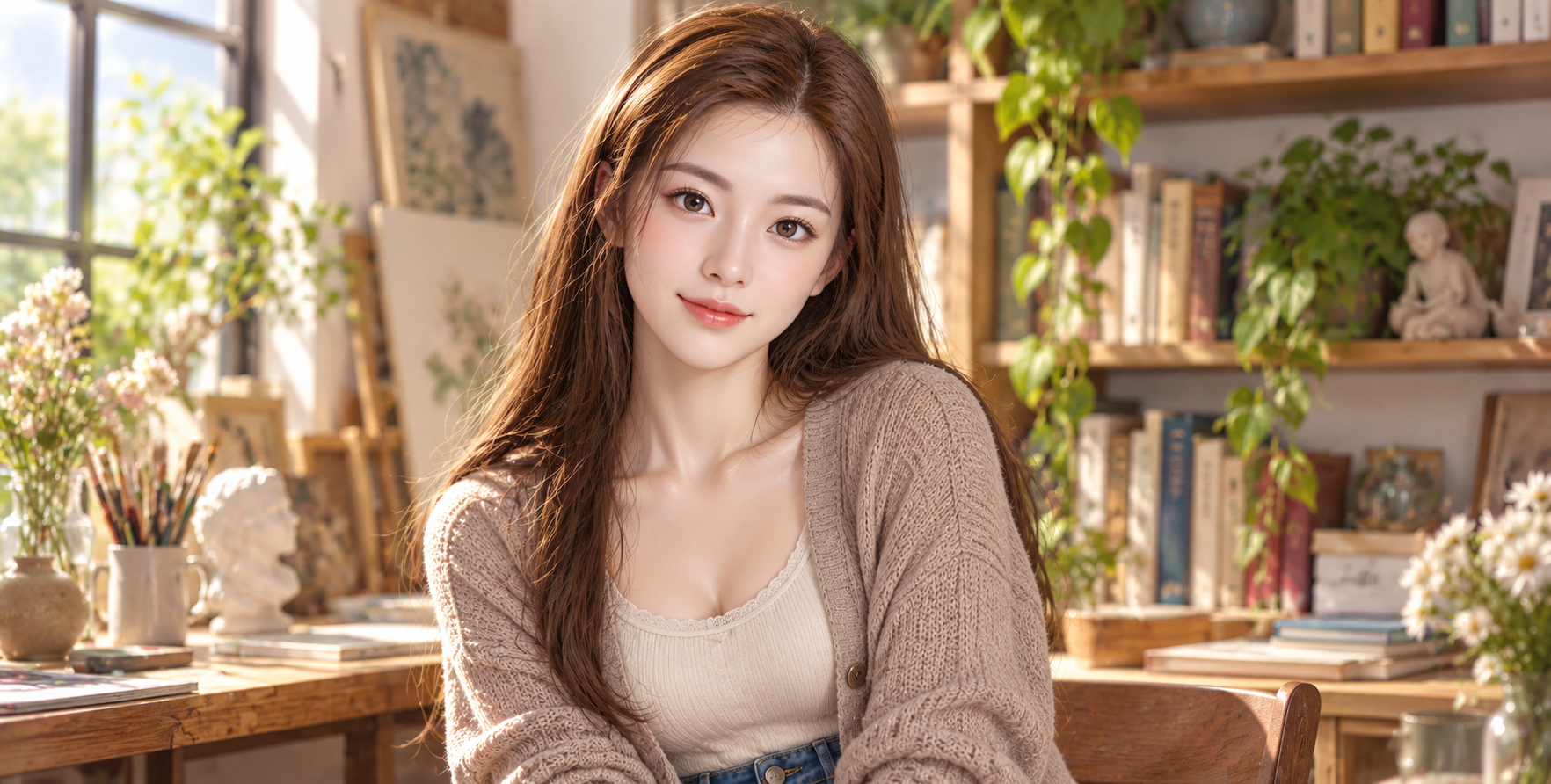 Original Adult Anime-Inspired Portrait — AI image creation
