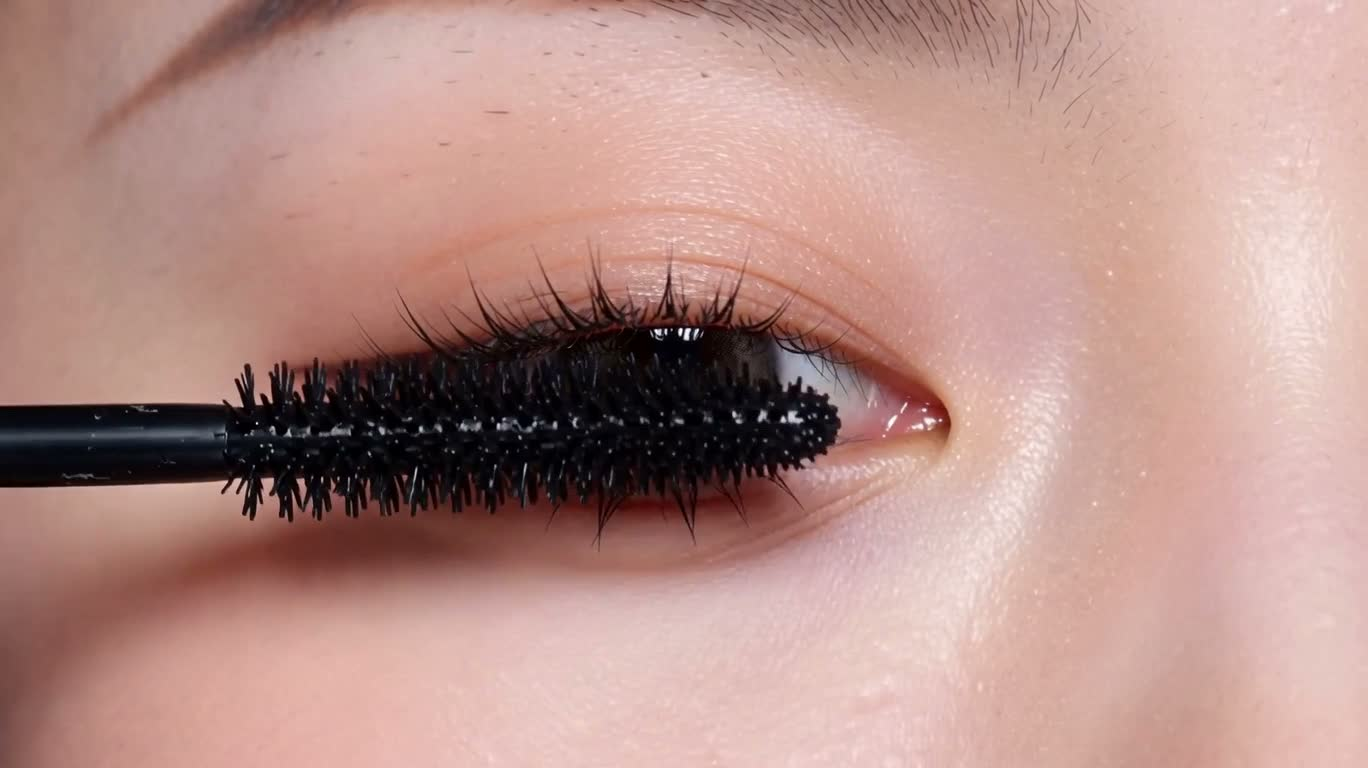마스카라 매력 클로즈업