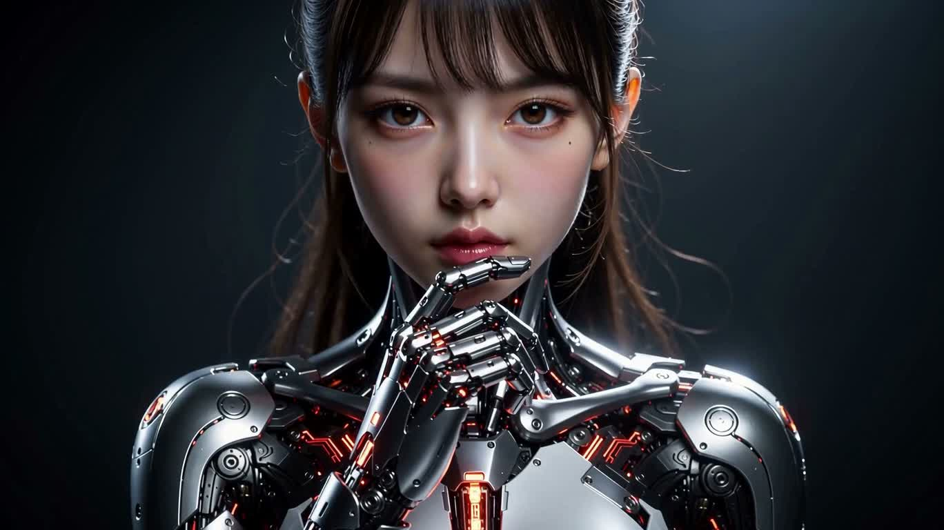 霓虹机械之心 — AI video creation