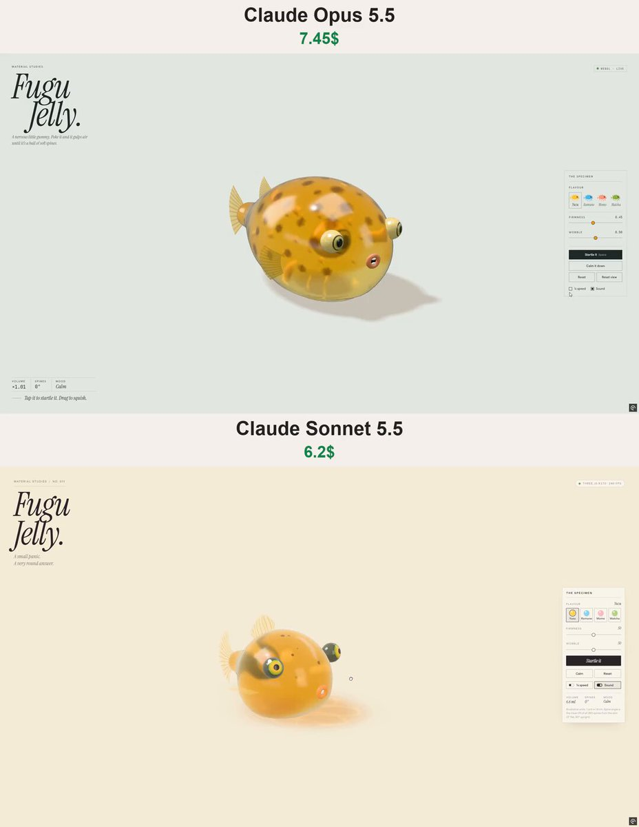 浏览器果冻河豚对比 — AI video creation