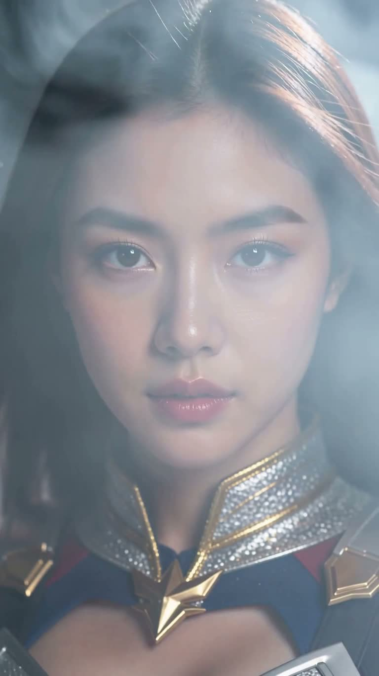 雾境中的菲律宾女英雄肖像 — AI video creation