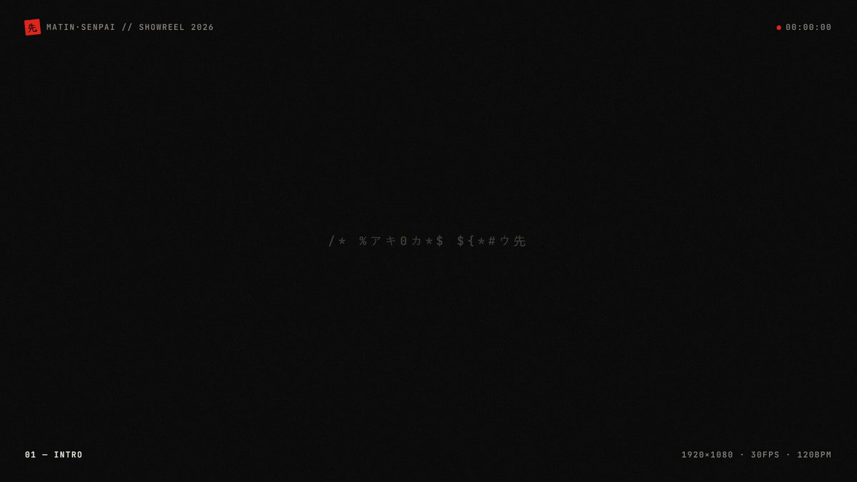 波斯语动效设计展示片 — AI video creation