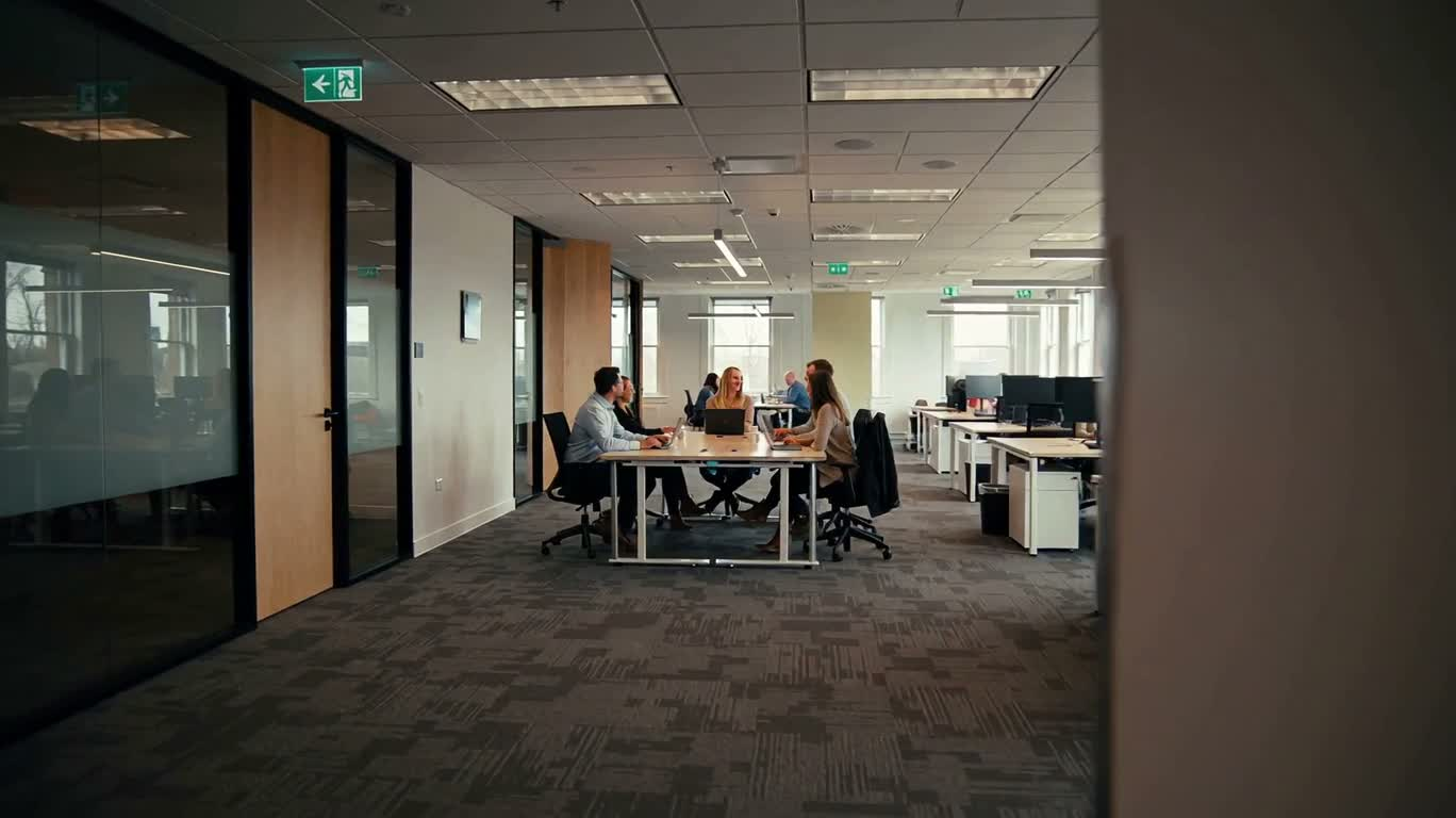 Glimpses of Modern Workplace Culture — AI video creation