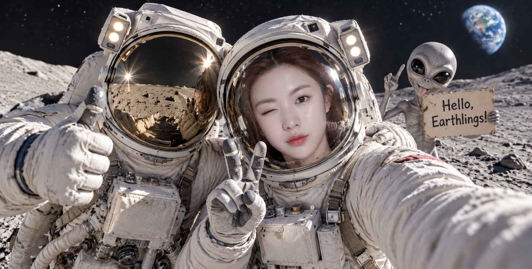 안녕하세요, 지구인 여러분!