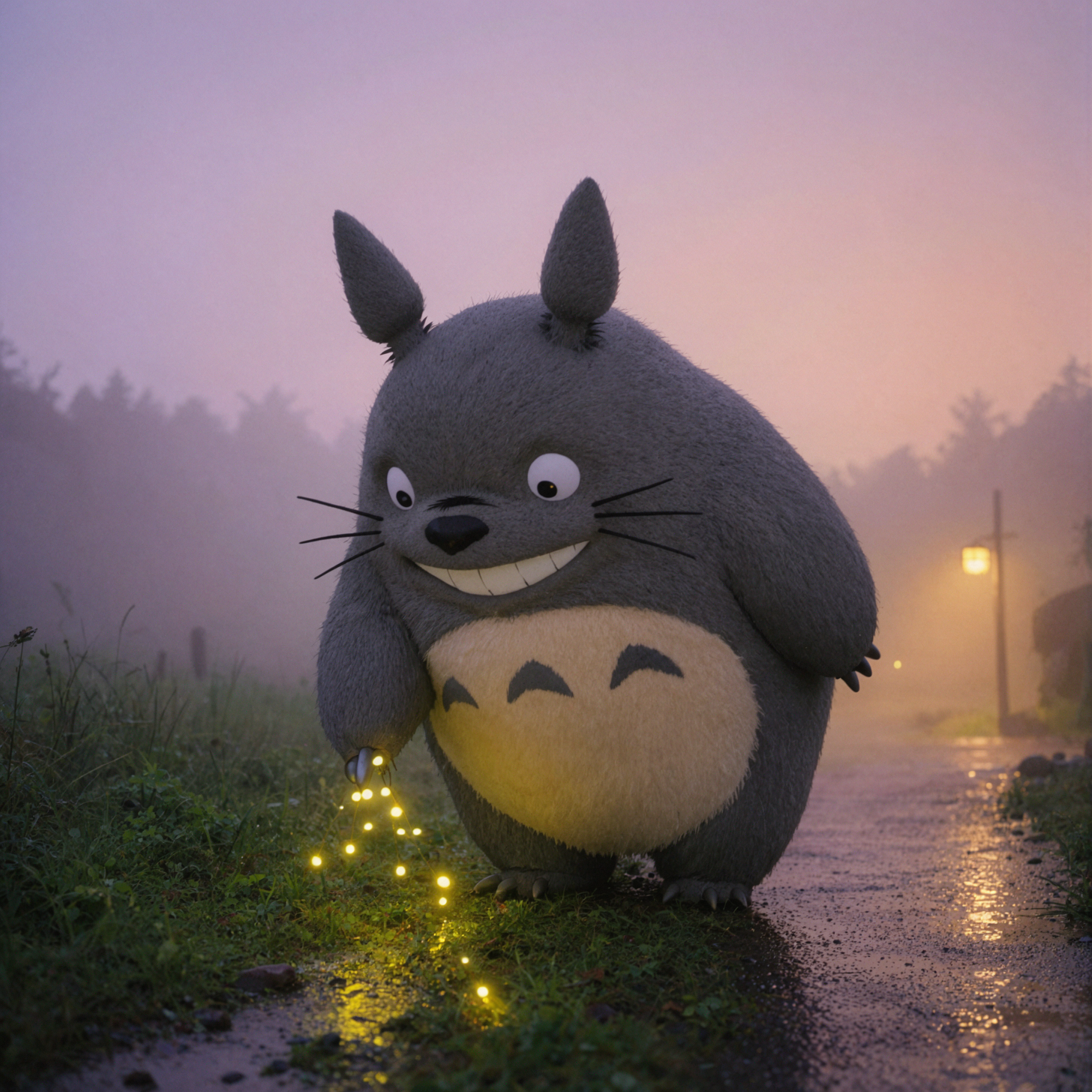 龙猫 · 萤火引路 · 黎明薄雾