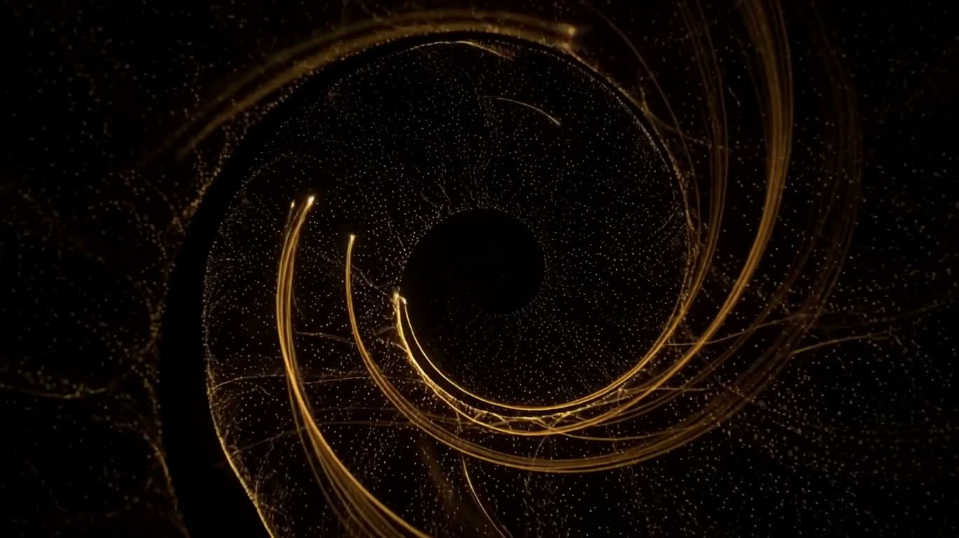黄金比例粒子之眼 — AI video creation
