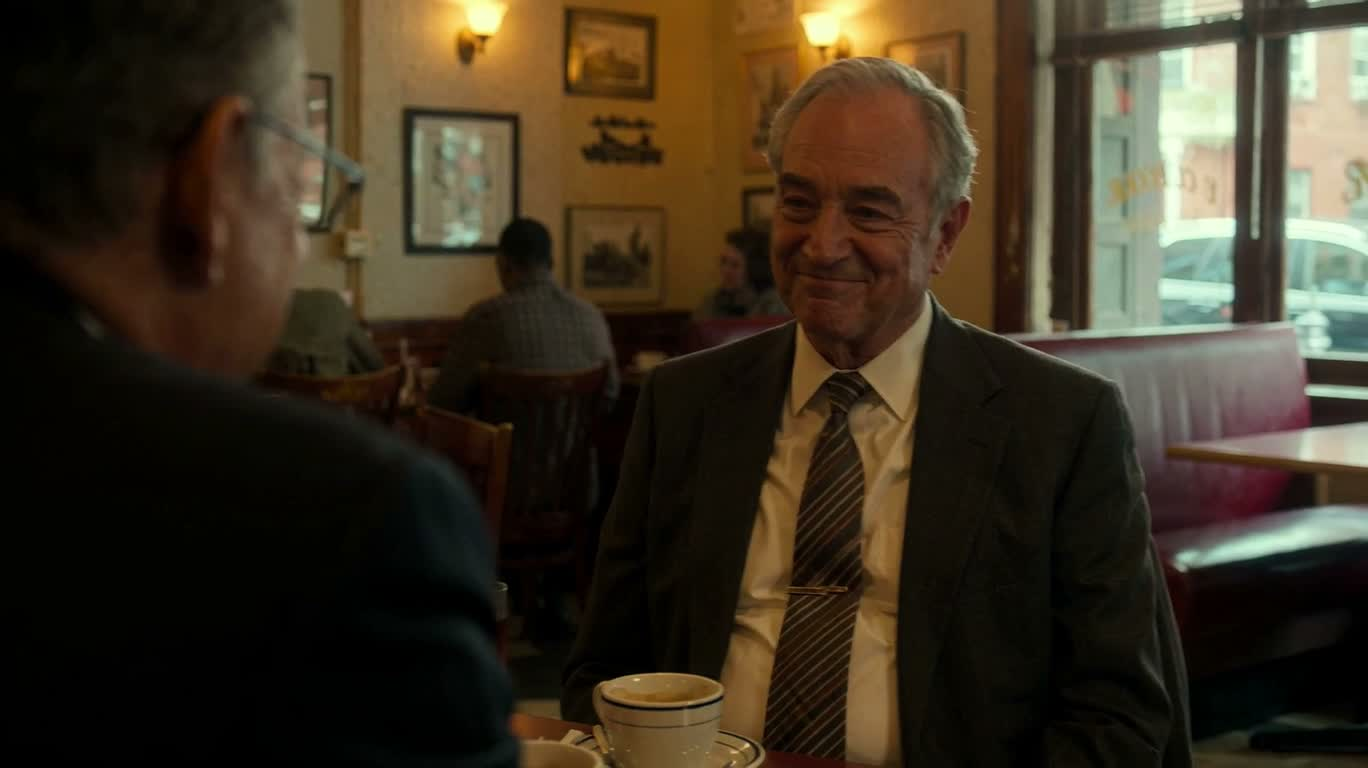 Old Friends at the Café